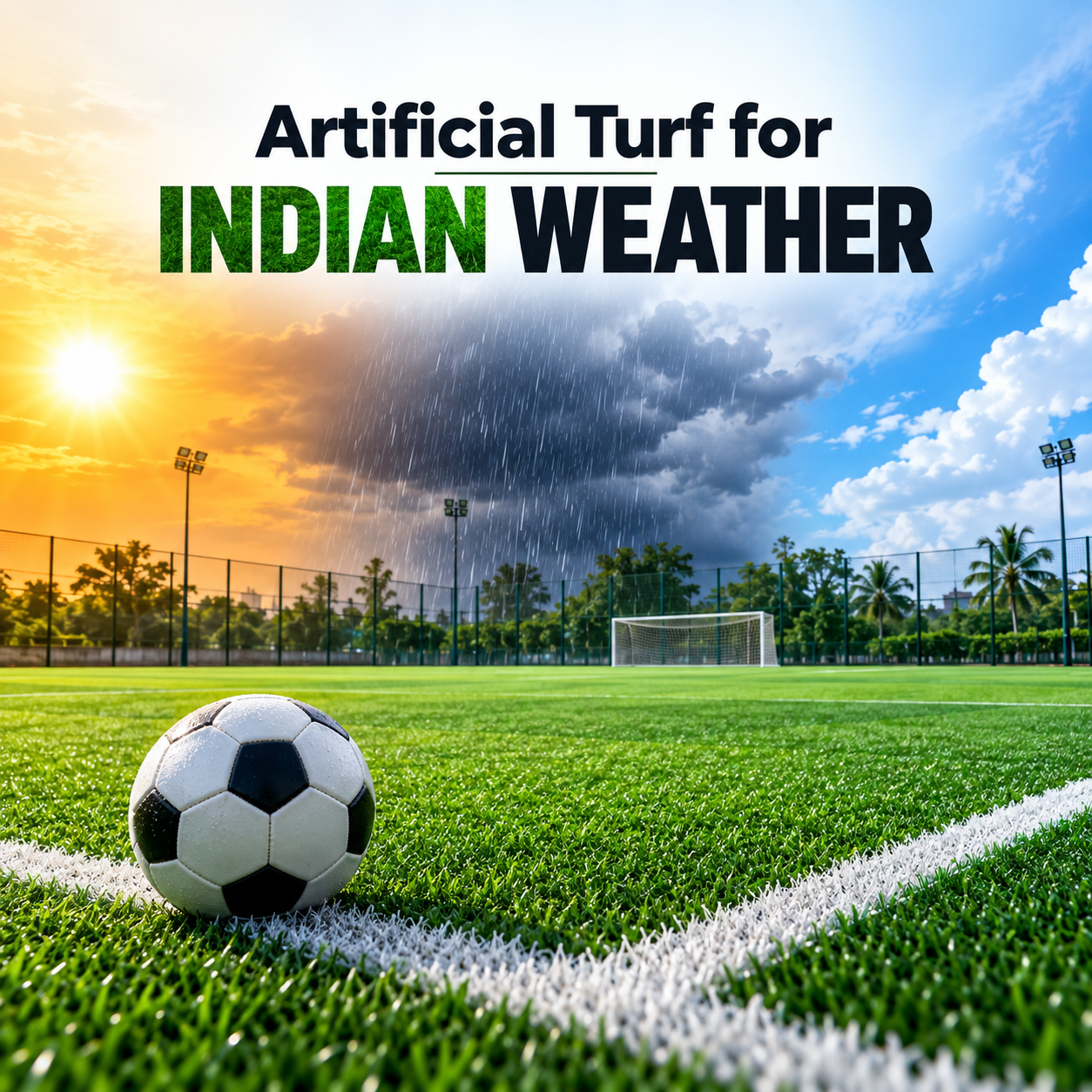 Artificial Turf for Indian Weather: How to Choose the Right Sports Turf for Year-Round Play